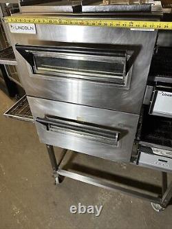 Lincoln Double Stack Electric Conveyor Pizza Oven Tested Works Great See Video