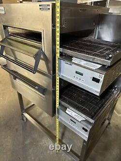 Lincoln Double Stack Electric Conveyor Pizza Oven Tested Works Great See Video