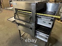 Lincoln Double Stack Electric Conveyor Pizza Oven Tested Works Great See Video