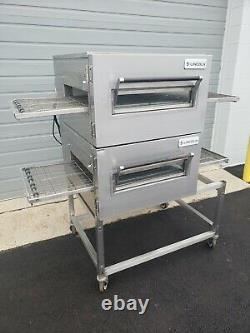 Lincoln Impinger 1116 Double Deck Conveyor Pizza Oven Belt Width 18