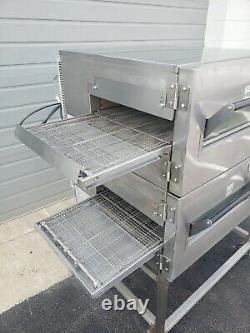 Lincoln Impinger 1116 Fast Bake Double Deck Conveyor Pizza Oven Belt Width 18
