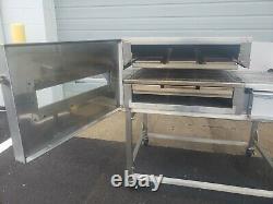 Lincoln Impinger 1116 Gas Fired Single Deck Conveyor Pizza Oven Belt Width 18