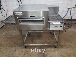 Lincoln Impinger 1116 Natural Gas Single Stack Conveyor Pizza Oven. VIDEO DEMO