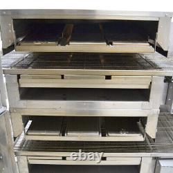 Lincoln Impinger 1116 Pizza Oven Double Deck 18 Conveyor Commercial Natural Gas