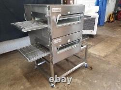 Lincoln Impinger 1131 1132 Conveyor Pizza Ovens SINGLE PHASE. VIDEO DEMO