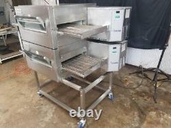 Lincoln Impinger 1131 1132 Conveyor Pizza Ovens SINGLE PHASE. VIDEO DEMO