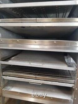 Lincoln Impinger 1131 1132 Conveyor Pizza Ovens SINGLE PHASE. VIDEO DEMO