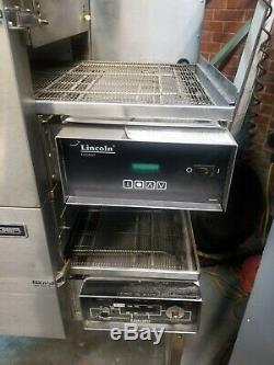 Lincoln Impinger 1131 Double Deck Electric Conveyor Pizza Ovens