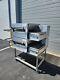 Lincoln Impinger 1132 Double Deck Electric Conveyor Pizza Oven Belt Width 18