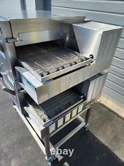 Lincoln Impinger 1132 Double Deck Electric Conveyor Pizza Oven BELT WIDTH 18