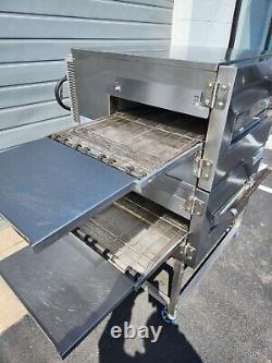 Lincoln Impinger 1132 Double Deck Electric Conveyor Pizza Oven BELT WIDTH 18