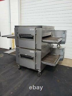 Lincoln Impinger 1450 Double Deck Conveyor Pizza Oven Belt Width 32