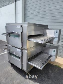 Lincoln Impinger 1450 Double Deck Gas Fired Conveyor Pizza Oven 32