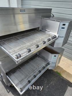 Lincoln Impinger 1450 Double Deck Gas Fired Conveyor Pizza Oven 32