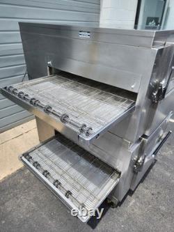 Lincoln Impinger 1450 Double Deck Gas Fired Conveyor Pizza Oven 32