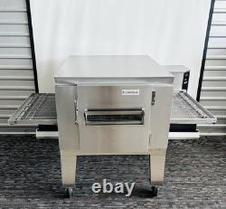 Lincoln Impinger 1450 Single Deck Gas Fired Conveyor Pizza Oven 32x78 Deck
