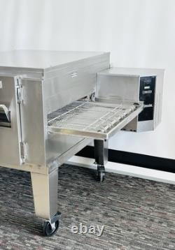 Lincoln Impinger 1450 Single Deck Gas Fired Conveyor Pizza Oven 32x78 Deck