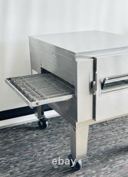 Lincoln Impinger 1450 Single Deck Gas Fired Conveyor Pizza Oven 32x78 Deck