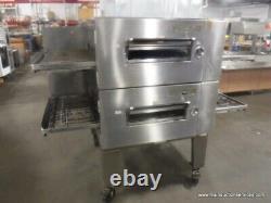 Lincoln Impinger 1600-023-A, Gas Double Deck Pizza Conveyor Oven