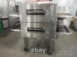 Lincoln Impinger 1600-023-A, Gas Double Deck Pizza Conveyor Oven