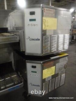 Lincoln Impinger 1600-023-A, Gas Double Deck Pizza Conveyor Oven