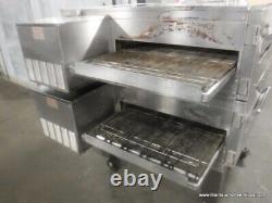 Lincoln Impinger 1600-023-A, Gas Double Deck Pizza Conveyor Oven