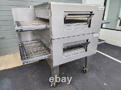 Lincoln Impinger 1600 Double Deck Gas Fired Conveyor Pizza Oven 32