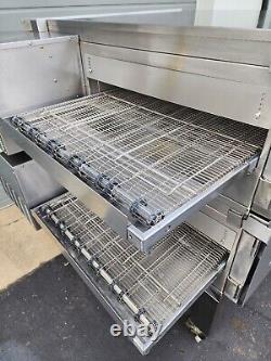 Lincoln Impinger 1600 Double Deck Gas Fired Conveyor Pizza Oven 32