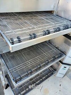 Lincoln Impinger 1600 Natural Gas Triple Stack 32 Conveyor Pizza Ovens