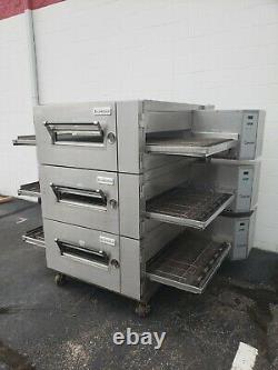 Lincoln Impinger 1600 Triple Deck Conveyor Pizza Oven Belt Width 32