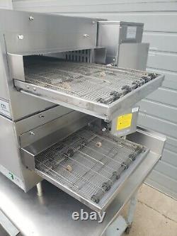 Lincoln Impinger 2501 Double Deck Conveyor Pizza Oven Belt Width 16