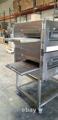 Lincoln Impinger Double Deck Electric Pizza Oven #1162 Works Great