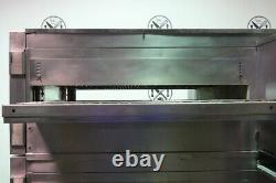 Lincoln Impinger Double Stack Natural Gas Pizza Conveyor Oven Model 1600-015-ar