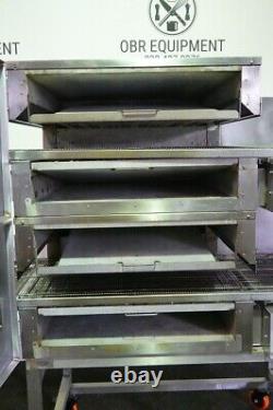 Lincoln Impinger Electric Double Stack Pizza Conveyor Oven Model 1132-002-u