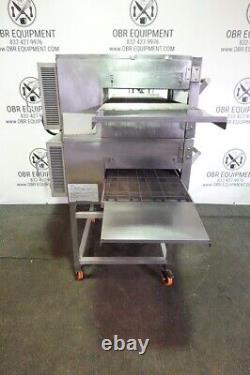 Lincoln Impinger Electric Double Stack Pizza Conveyor Oven Model 1132-002-u