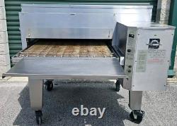 Lincoln Impinger Lp Gas Conveyor Pizza Oven Model 1451 Watch Video