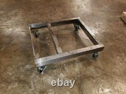 Lincoln Impinger Triple Deck Pizza Conveyor Oven Stand / Cart 1116 / 1132 /1162