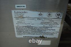 Lincoln Impinger X2 3262-2SS Double Deck Stack Split Belt Conveyor Pizza Oven