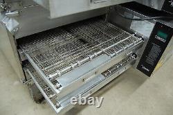 Lincoln Impinger X2 3262-2SS Double Deck Stack Split Belt Conveyor Pizza Oven