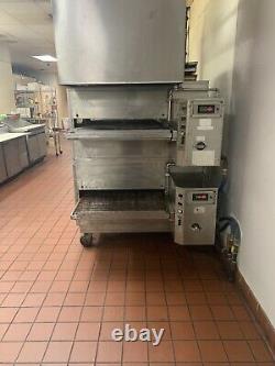 Lincoln Impinger gas Double Deck Conveyor Pizza Oven 1000