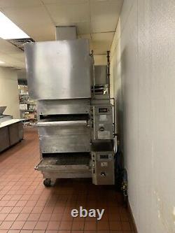 Lincoln Impinger gas Double Deck Conveyor Pizza Oven 1000