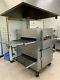 Lincoln Impinger Gas Double Deck Conveyor Pizza Oven 1000/1400
