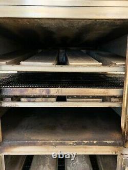Lincoln Impinger gas Double Deck Conveyor Pizza Oven 1000/1400