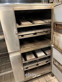 Lincoln impinger 1450 double stack pizza ovens