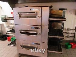 Lincoln impinger Triple stack pizza ovens