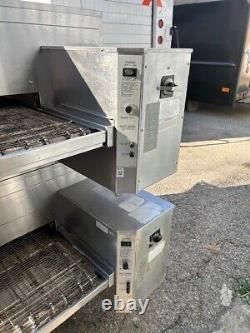 Lincoln impinger conveyor pizza oven double deck gas food truck restaurant