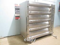 Lucks Co Hd Commercial (nsf) 208v 3ph Electric 4 Steel Decks Pizza/bakery Oven