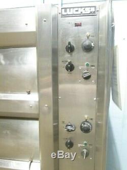 Lucks Co Hd Commercial (nsf) 208v 3ph Electric 4 Steel Decks Pizza/bakery Oven