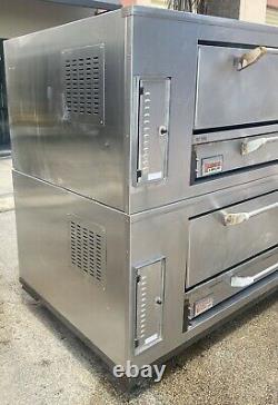 MARSAL SD 1060 MFG 2014 Double deck gas pizza oven