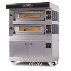 MORETTI FORNI AMALFI B2 Electric Pizza Oven 38'' x 29'' x 7'' 208/3ph -2 Decks